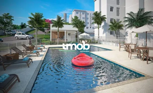 Apartamento com 2 Quartos à venda, 40m² no Caguassu, Sorocaba