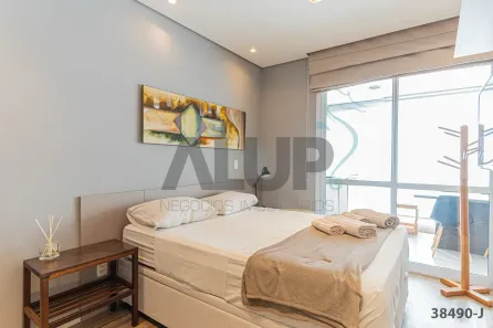 Apartamento com 1 Quarto para alugar, 42m² no Cidade Monções, São Paulo