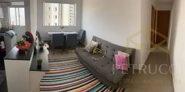 Apartamento com 2 Quartos à venda, 52m² no Fundação da Casa Popular, Campinas