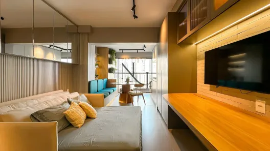 Apartamento com 1 Quarto para venda ou aluguel, 31m² no Jardim das Acácias, São Paulo