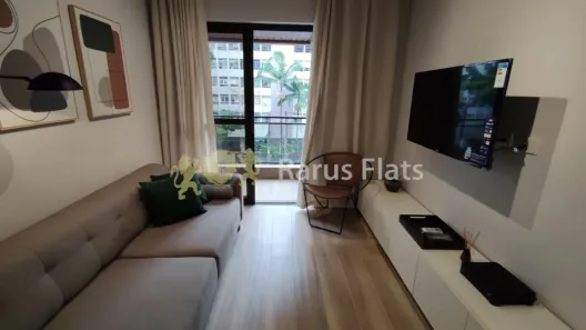 Flat com 1 Quarto para alugar, 40m² no Jardim Paulista, São Paulo