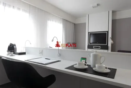 Flat com 1 Quarto à venda, 33m² no Moema, São Paulo