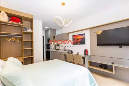 Apartamento com 1 Quarto para alugar, 24m² no Bigorrilho, Curitiba