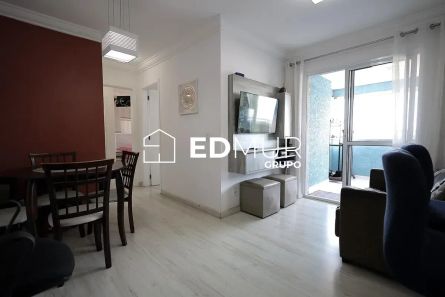 Apartamento com 2 Quartos à venda, 60m² no Vila Valparaíso, Santo André