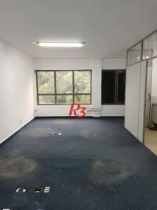 Sala Comercial para alugar, 75m² no Centro, Santos