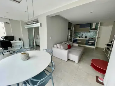 Apartamento com 1 Quarto para alugar, 52m² no Brooklin Paulista, São Paulo