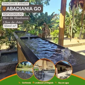 Fazenda/Sítio com 2 Quartos à venda, 23000m² no Abadiânia, Abadiânia