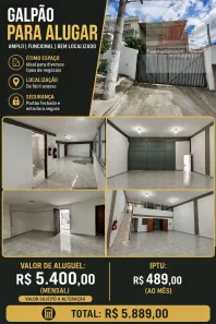 Sala Comercial para alugar, 150m² no Taboão, São Bernardo do Campo
