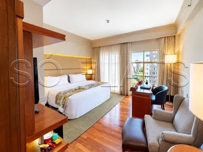 Flat com 1 Quarto à venda, 30m² no Cidade Monções, São Paulo
