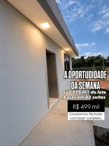 Casa de Condomínio com 2 Quartos à venda, 113m² no Cacau Pirêra, Iranduba