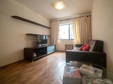 Apartamento com 1 Quarto para alugar, 65m² no Jardim Europa, São Paulo