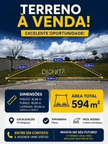 Lote/Terreno à venda, 594m² no Centro, Eusébio