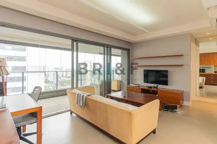 Apartamento com 2 Quartos para alugar, 85m² no Brooklin Paulista, São Paulo
