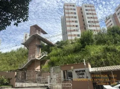 Apartamento com 1 Quarto à venda, 44m² no Borba Gato, Sabará