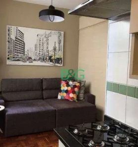 Apartamento com 1 Quarto à venda, 45m² no República, São Paulo