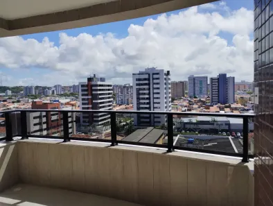 Apartamento com 3 Quartos para alugar, 135m² no Ponta Verde, Maceió