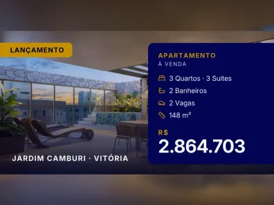 Apartamento com 3 Quartos à venda, 148m² no Jardim Camburi, Vitória