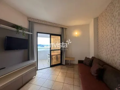 Flat com 1 Quarto para alugar, 42m² no Boqueirão, Santos