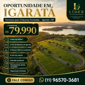 Lote/Terreno à venda, 600m² no Vila Oliveira, Mogi das Cruzes