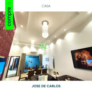 Casa com 3 Quartos à venda, 153m² no Residencial José de Carlos, Franca