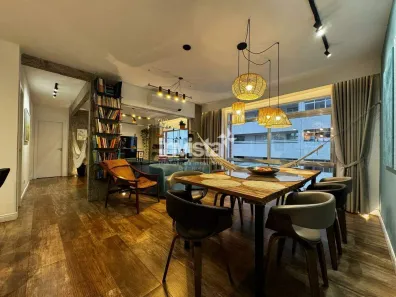 Apartamento com 3 Quartos para alugar, 116m² no José Menino, Santos