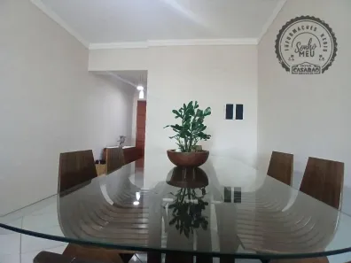 Apartamento com 2 Quartos para alugar, 89m² no Guilhermina, Praia Grande