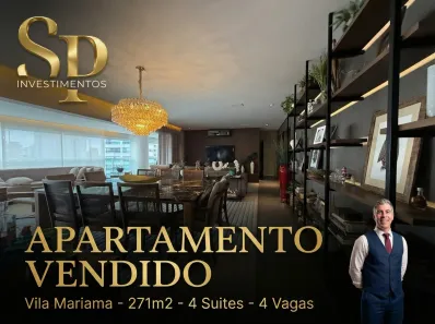 Apartamento com 4 Quartos à venda, 271m² no Jardim Vila Mariana, São Paulo