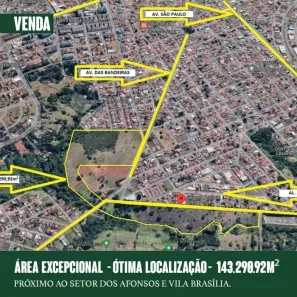 Lote/Terreno à venda, 143291m² no Jardim Maria Inês, Aparecida de Goiânia