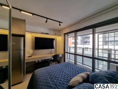 Apartamento com 1 Quarto para venda ou aluguel, 26m² no Campo Belo, São Paulo