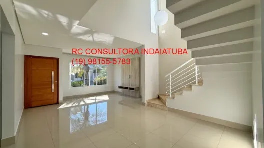 Casa de Condomínio com 4 Quartos para venda ou aluguel, 256m² no Jardim Residencial Dona Lucilla, Indaiatuba