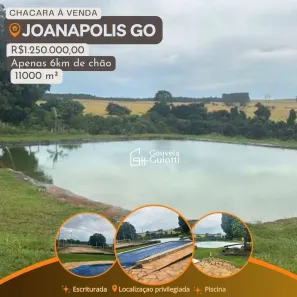 Fazenda/Sítio com 7 Quartos à venda, 130m² no Joanápolis, Anápolis