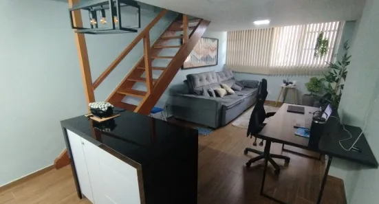 Apartamento com 1 Quarto para venda ou aluguel, 55m² no Alto, Teresópolis