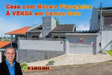 Casa com 2 Quartos à venda, 85m² no Solar do Campo, Campo Bom