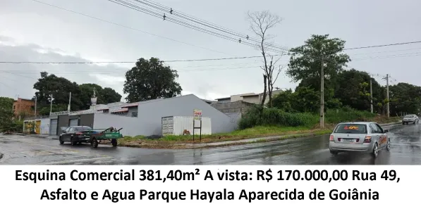 Lote/Terreno à venda, 381m² no Parque Hayala, Aparecida de Goiânia