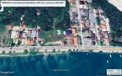 Lote/Terreno à venda, 3940m² no Lagoa da Conceição, Florianópolis