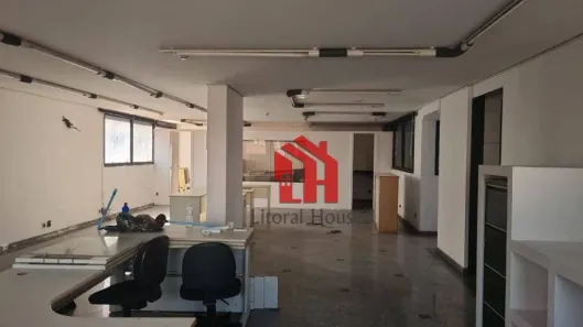 Sala Comercial para alugar, 110m² no Centro, Santos