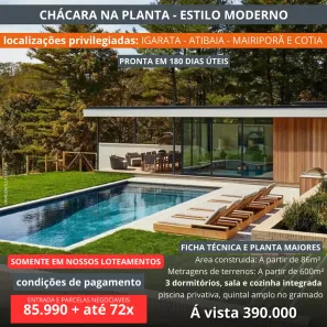 Fazenda/Sítio com 3 Quartos à venda, 600m² no Águas de Igaratá, Igaratá