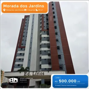 Apartamento com 3 Quartos à venda, 78m² no Nossa Senhora das Graças, Manaus