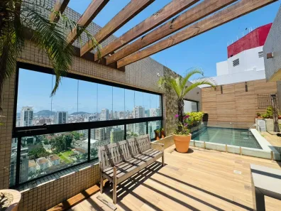 Cobertura com 4 Quartos à venda, 400m² no Boqueirão, Santos