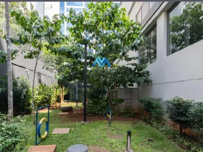 Apartamento com 1 Quarto para alugar, 27m² no Moema, São Paulo