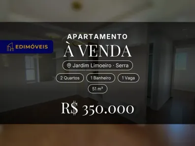 Apartamento com 2 Quartos à venda, 51m² no Jardim Limoeiro, Serra