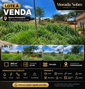 Lote/Terreno à venda, 360m² no Nazaré, São Joaquim de Bicas