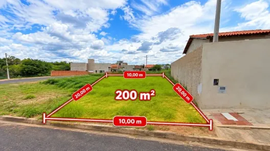 Lote/Terreno à venda, 200m² no Residencial Colina Azul, São José do Rio Preto