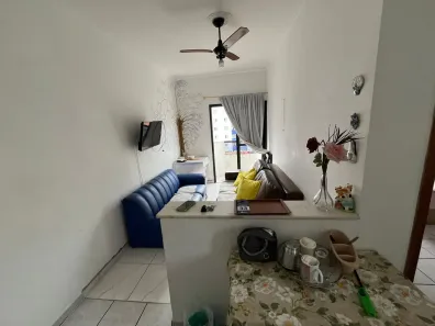 Apartamento com 1 Quarto à venda, 55m² no Canto do Forte, Praia Grande