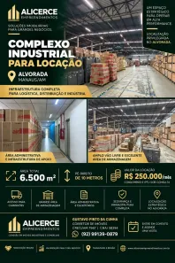Galpão/Depósito/Armazém para alugar, 6500m² no Alvorada, Manaus