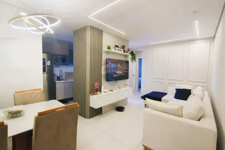 Apartamento com 2 Quartos para alugar, 53m² no Jardim das Magnólias, Sorocaba