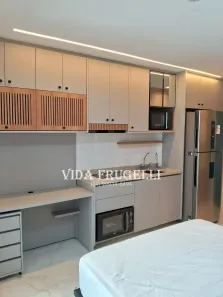 Apartamento com 1 Quarto para alugar, 24m² no Pinheiros, São Paulo