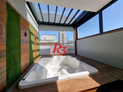 Cobertura com 3 Quartos à venda, 159m² no Pompéia, Santos