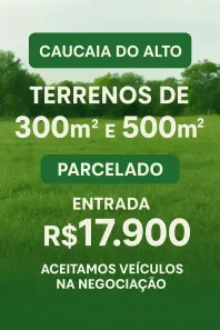 Lote/Terreno à venda, 500m² no Centro (Caucaia do Alto), Cotia