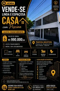 Casa com 3 Quartos à venda, 320m² no Pedreira, Belém